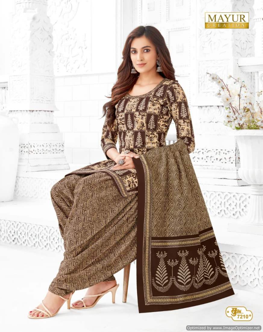 Khushi Vol 72 By Mayur Pure Cotton Printed Dress Material Wholesale Shop In Surat